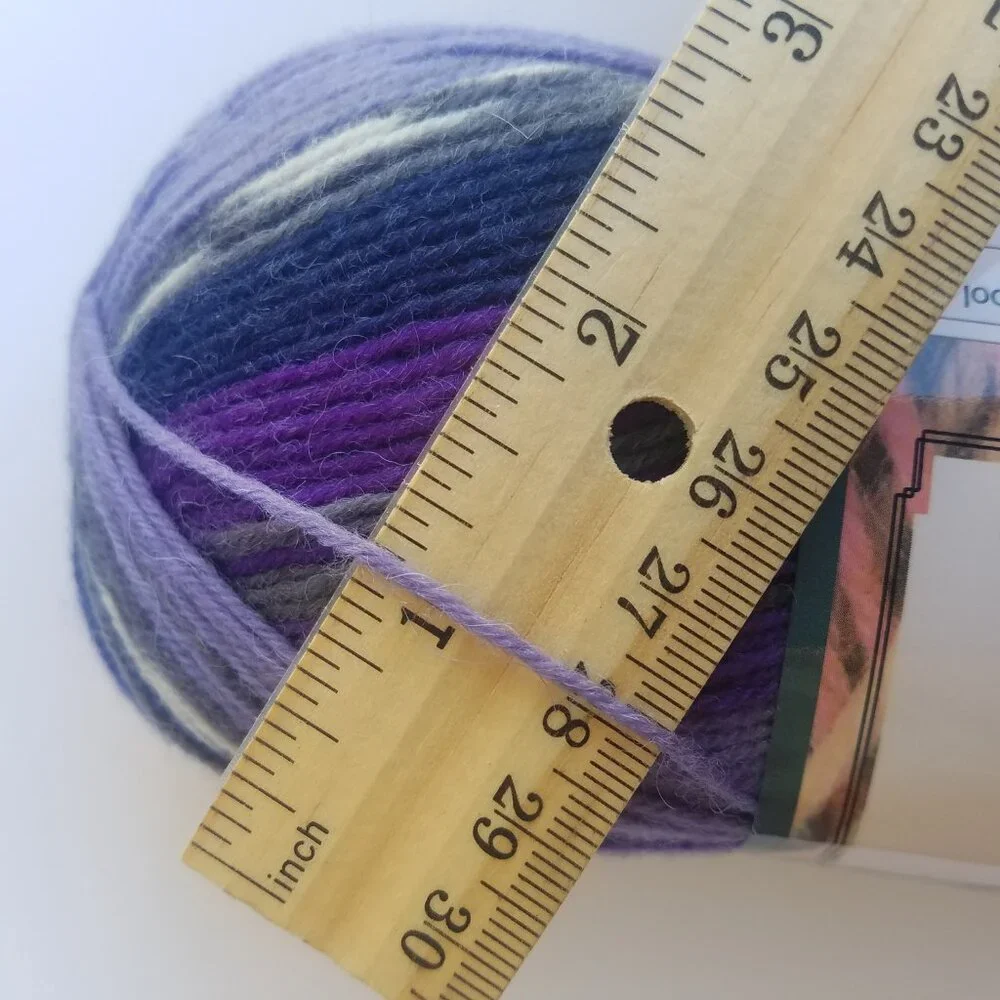 4-pack Ice Yarns Super Sock in Purple Shades Grey 4 skeins of yarn